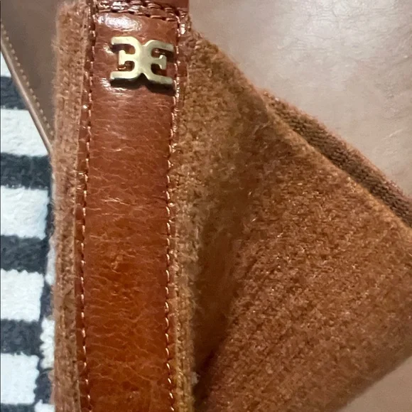 Sam Edelman Tan Leather Ankle Boots - Picture 4 of 7